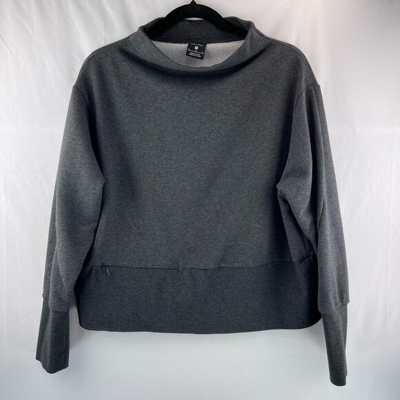 Nike Dri-fit Versa Studio Mock Neck Sweatshirt Size M - Picture 1 of 9